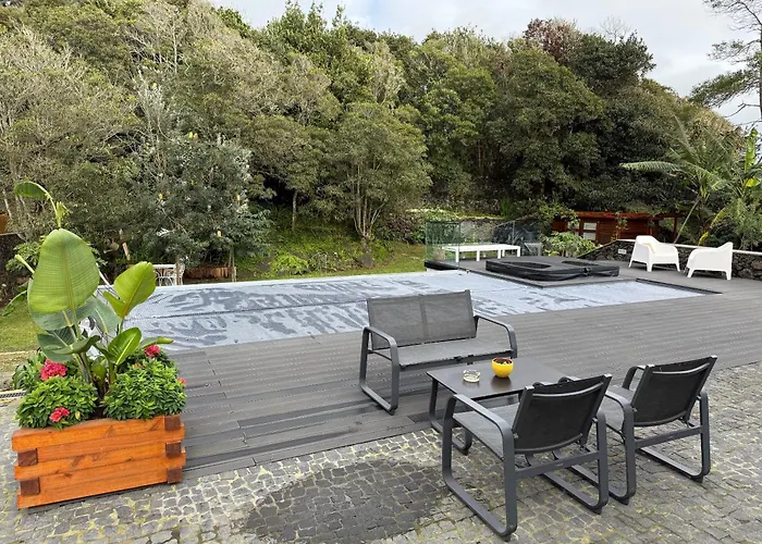 Feriehus Lotus House - Heated Pool & Jacuzzi Near The